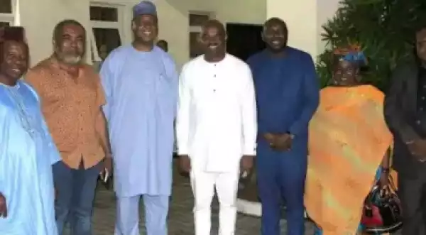 Saraki Doles Out N5m For Ailing Actors, As He Meets Nollywood Stars (Photos)